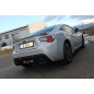 Subaru BRZ Silenziatore posteriore con uscite destra e sinistra (duplex) – 129x106 Tipo 32 (Cod. F