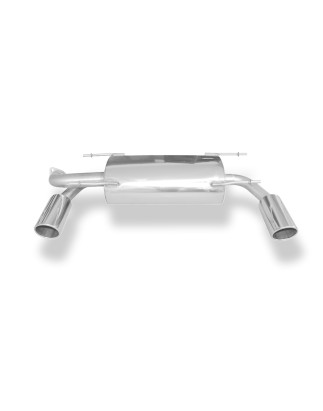Subaru BRZ Silenziatore posteriore con uscite destra e sinistra (duplex) – 1x100 Tipo 16 ri (Cod. 