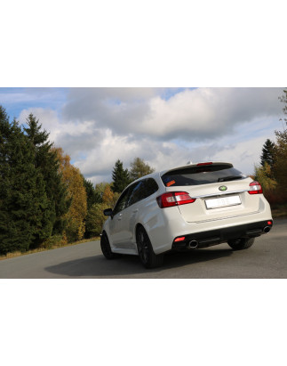 Subaru Levorg Silenziatore posteriore destra e sinistra – 115x85 Tipo 44 con uscite destra e sinis