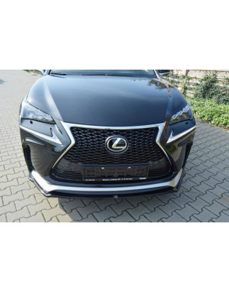 SPLITTER ANTERIORE V.1 Lexus NX Mk1 F-Sport (Cod. M-LE-NX-1-FSPORT-FD1G)