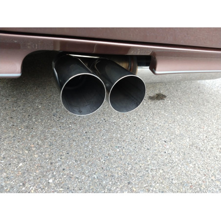 Audi Urquattro Silenziatore posteriore Ø76mm – 2x76 Tipo 10 (Cod. F-AU010058-008)