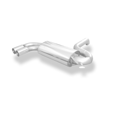 Audi Urquattro Silenziatore posteriore Ø76mm – 2x76 Tipo 10 (Cod. F-AU010058-008)