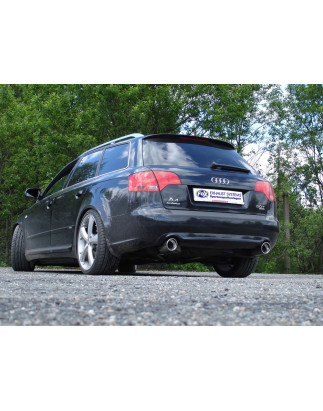 Audi A4 Tipo B7 quattro Silenziatore posteriore destra e sinistra Ø63,5mm – 1 (Cod. F-AU061093-15