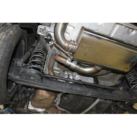VW Beetle Tipo 16 – cabrio Silenziatore posteriore con uscite destra e sinistra - (Cod. F-VW101045