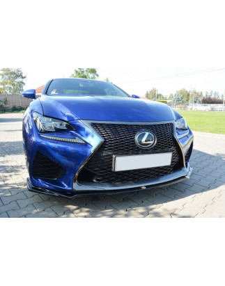 SPLITTER ANTERIORE V.1 Lexus RC F (Cod. M-LE-RCF-1-FD1G)