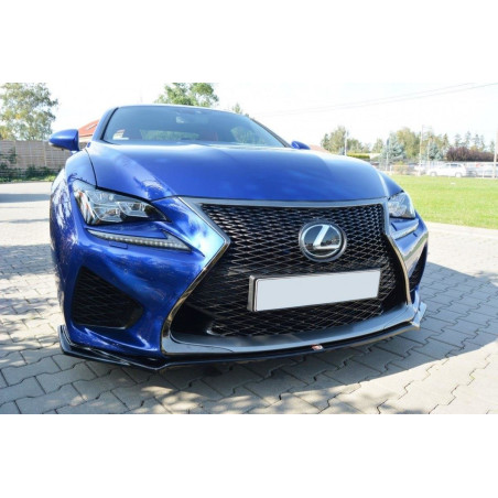 SPLITTER ANTERIORE V.1 Lexus RC F (Cod. M-LE-RCF-1-FD1G)