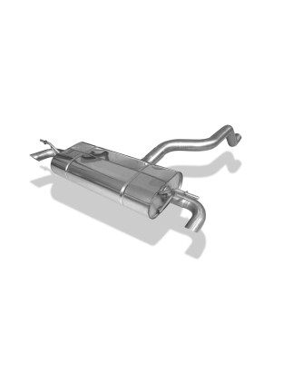 Mercedes A-Class 177 – Rigid rear axle Silenziatore posteriore (Cod. F-MB023013-001)