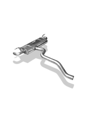 Mercedes A-Class 177 – Rigid rear axle Silenziatore posteriore (Cod. F-MB023013-001)