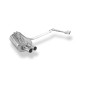 BMW E46 330d/ 330xd Silenziatore posteriore con uscite destra e sinistra double fl (Cod. F-BM022194-