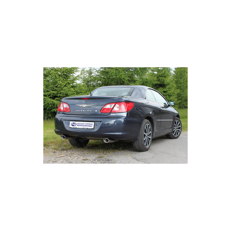 Chrysler Sebring coupé & cabrio Tipo JS Silenziatore posteriore destra (Cod. F-CR091003-367)