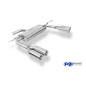 VW Eos V6 Silenziatore posteriore con uscite destra e sinistra (duplex)x80 Tipo 13 con uscite destra