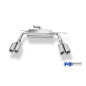 VW Eos V6 Silenziatore posteriore con uscite destra e sinistra (duplex)x80 Tipo 13 con uscite destra