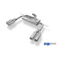 VW Eos V6 Silenziatore posteriore con uscite destra e sinistra (duplex)x80 Tipo 13 con uscite destra
