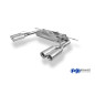 VW Eos V6 Silenziatore posteriore con uscite destra e sinistra (duplex)x80 Tipo 13 con uscite destra