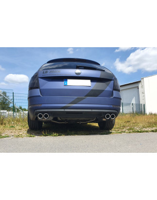 Skoda Octavia 5E 4x4 – 2,0l 140kW Silenziatore posteriore destra e sinistra (Cod. F-SK062093-128)