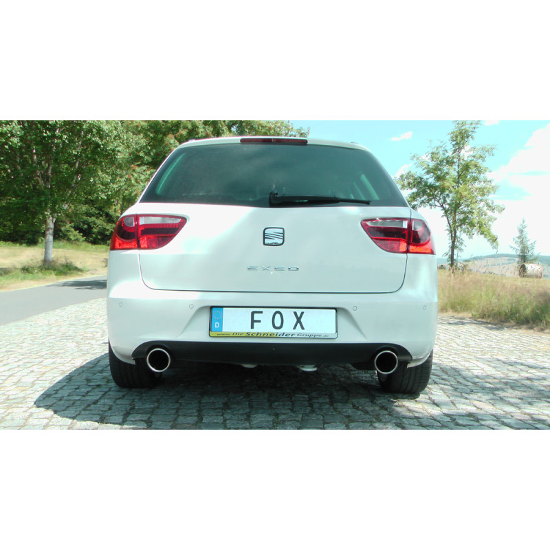 Seat Exeo 3R Silenziatore posteriore destra e sinistra single flow – 1x90 ty (Cod. F-SE090033-131)