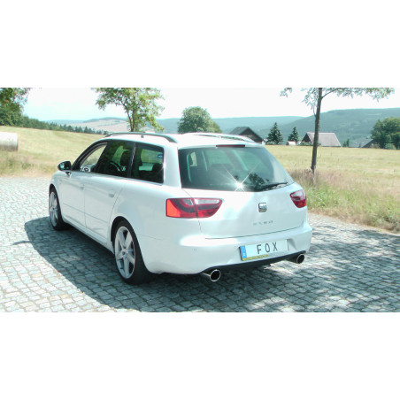 Seat Exeo 3R Silenziatore posteriore destra e sinistra single flow – 1x90 ty (Cod. F-SE090033-131)
