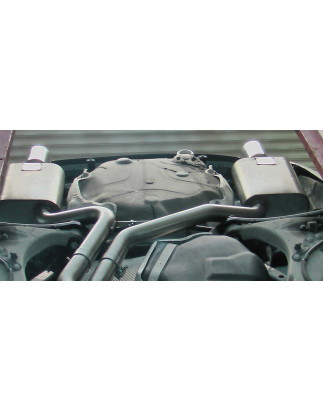 Seat Exeo 3R Silenziatore posteriore destra e sinistra single flow – 1x90 ty (Cod. F-SE090033-131)