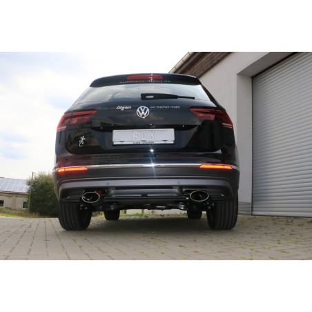 VW Tiguan II Benzin – 4motion Silenziatore posteriore con uscite destra e sinistra (Cod. F-VW20100