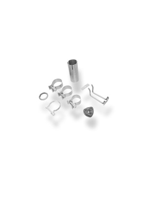 Mercedes CLK Tipo 208 Silenziatore posteriore con uscite destra e sinistra (duplex)x76 t (Cod. F-MB1