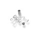 Mercedes CLK Tipo 208 Silenziatore posteriore con uscite destra e sinistra (duplex)x76 t (Cod. F-MB1