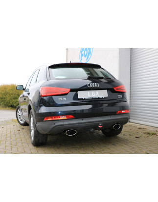 Audi Q3 quattro Benzin Silenziatore posteriore con uscite destra e sinistra (duplex) – 160x (Cod. 