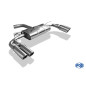 Audi A3 – 8V Sedan "senza s-line" Silenziatore posteriore – 2x80 ty (Cod. F-AU052045-130)