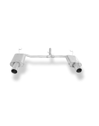 Honda Accord VIII CU2 berlina & Tourer Silenziatore posteriore con uscita destrah (Cod. F-HO044003-0