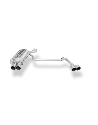 BMW E46 320/ 323/ 325/ 328/ 330 Silenziatore posteriore finale destra/sinistra (Cod. F-BM022074-092)