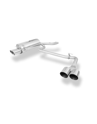 BMW E46 320/ 323/ 325/ 328/ 330 Silenziatore posteriore finale destra/sinistra (Cod. F-BM022074-092)