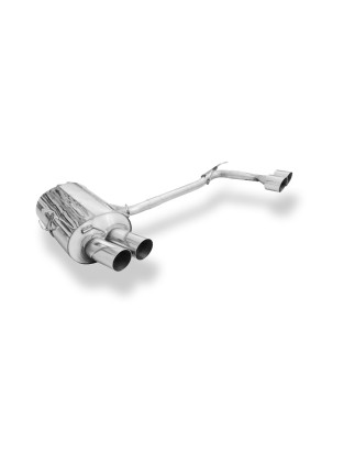 BMW E46 320/ 323/ 325/ 328/ 330 Silenziatore posteriore finale destra/sinistra (Cod. F-BM022074-092)