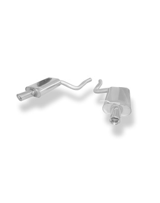 Audi A4 Tipo B6 quattro Silenziatore posteriore destra e sinistra – 1x90 tipo (Cod. F-AU061063-151