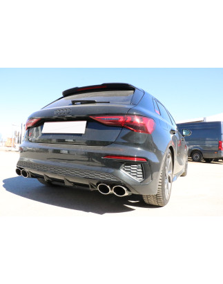 Audi A3 – GY Sportback Silenziatore posteriore con uscite destra e sinistra (duplex)x11 (Cod. F-AU