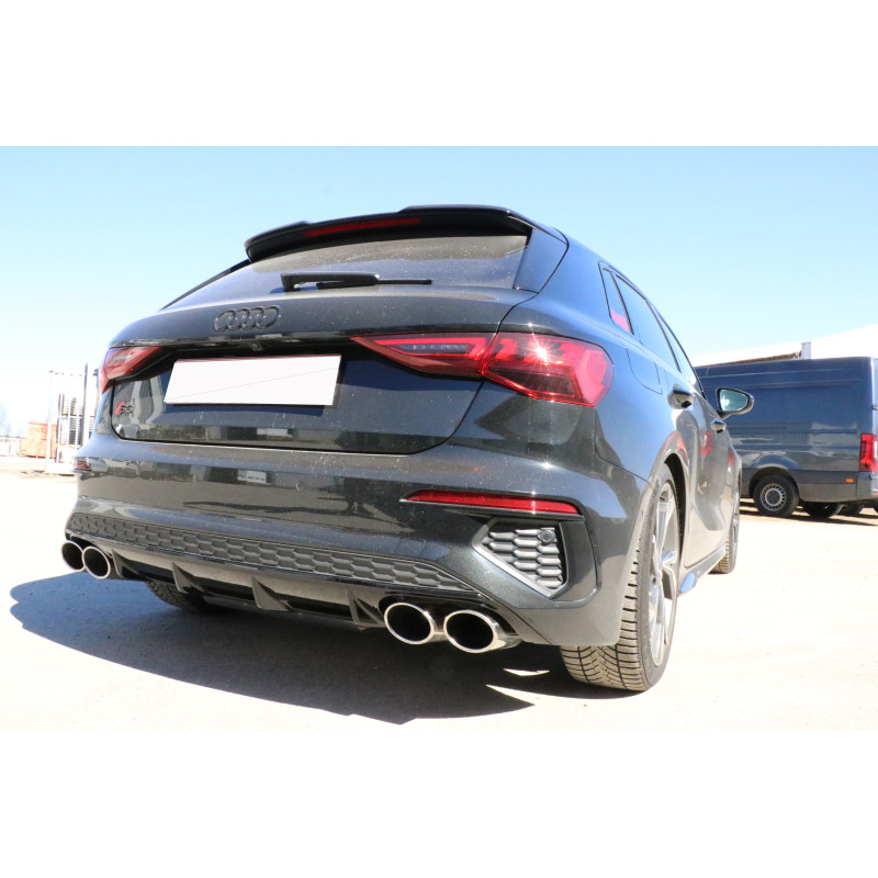 Audi A3 – GY Sportback Silenziatore posteriore con uscite destra e sinistra (duplex)x11 (Cod. F-AU