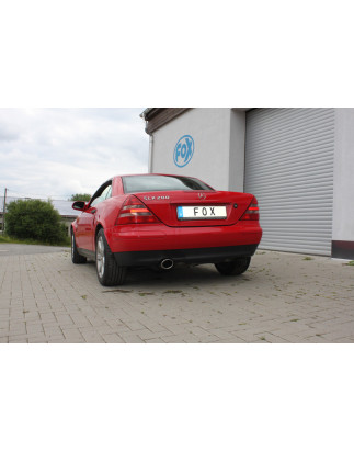 Mercedes SLK Tipo 170 Silenziatore posteriore – 115x85 T32 (Cod. F-MB140002-347)