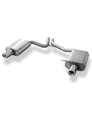 Audi S4 B6 Silenziatore posteriore destra e sinistra – 1x100 Tipo 17 destra e sinistral (Cod. F-AU
