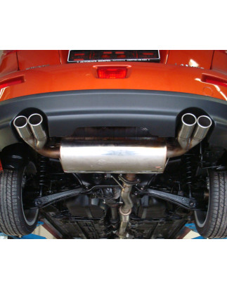 Mitsubishi Lancer Ralliart Silenziatore posteriore con uscite destra e sinistra - (Cod. F-MI144023-0