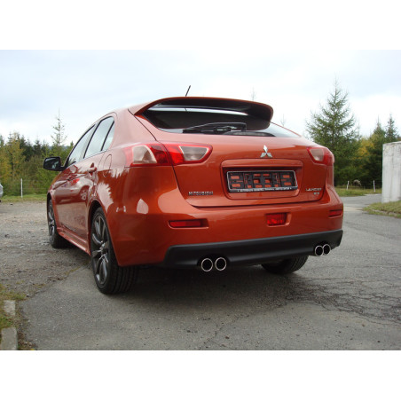 Mitsubishi Lancer Ralliart Silenziatore posteriore con uscite destra e sinistra - (Cod. F-MI144023-0