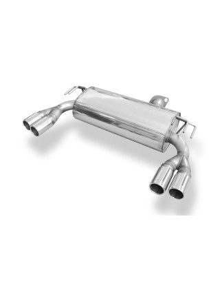 Mitsubishi Lancer Ralliart Silenziatore posteriore con uscite destra e sinistra - (Cod. F-MI144023-0