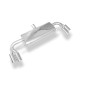 Audi TT 8J – Turbo Silenziatore posteriore destra e sinistra – 2x80 Tipo 17 (Cod. F-AU091015-150