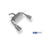 VW Eos V6 Silenziatore posteriore con uscite destra e sinistra (duplex)x80 Tipo 17 con uscite destra