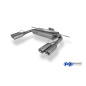 VW Eos V6 Silenziatore posteriore con uscite destra e sinistra (duplex)x80 Tipo 17 con uscite destra
