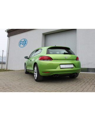 VW Scirocco – 13 Silenziatore posteriore con uscite destra e sinistra (duplex)x80 tipo (Cod. F-VW0