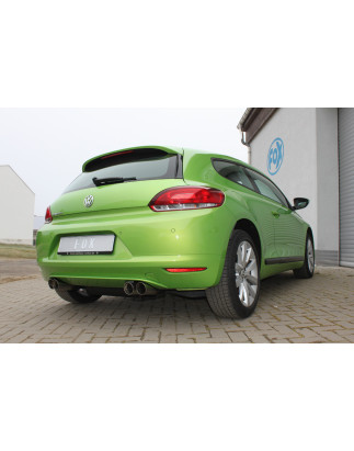 VW Scirocco – 13 Silenziatore posteriore con uscite destra e sinistra (duplex)x80 tipo (Cod. F-VW0