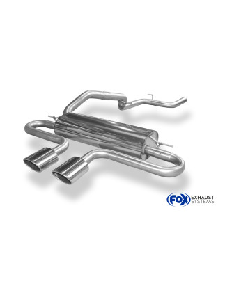 Ford Focus III ST Turnier Diesel Silenziatore posteriore finale destra/sinistra (Cod. F-FO032075-348