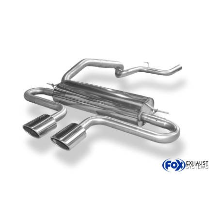 Ford Focus III ST Turnier Diesel Silenziatore posteriore finale destra/sinistra (Cod. F-FO032075-348