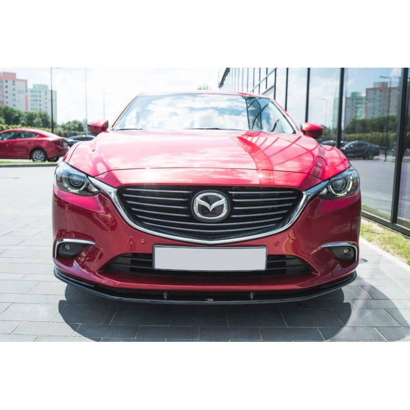 SPLITTER ANTERIORE V.1 Mazda 6 GJ (Mk3) Facelift (Cod. M-MA-6-3F-FD1G)