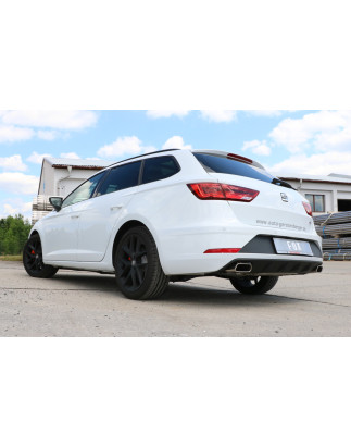 Seat Leon 5F ST – assale posteriore rigido Silenziatore posteriore destra e sinistra (Cod. F-SE042