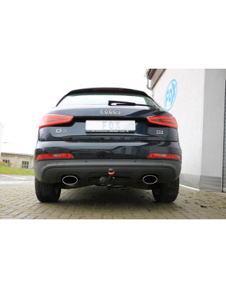 Audi Q3 quattro Diesel Silenziatore posteriore con uscite destra e sinistra (duplex) – 160x (Cod. 