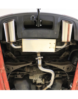 Audi Q3 quattro Diesel Silenziatore posteriore con uscite destra e sinistra (duplex) – 160x (Cod. 